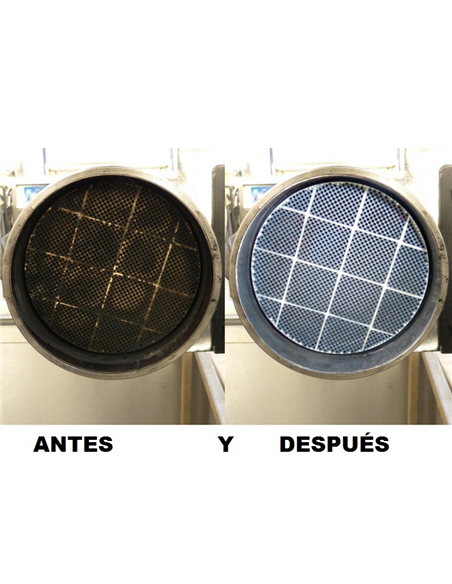Limpieza del filtro de partículas diésel (DPF)