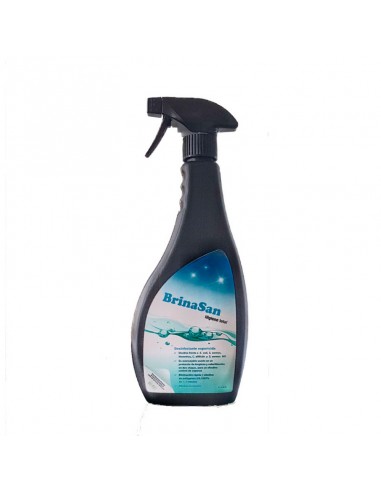Desinfectante para vehículos de la marca Brinasan en envase de 750ml