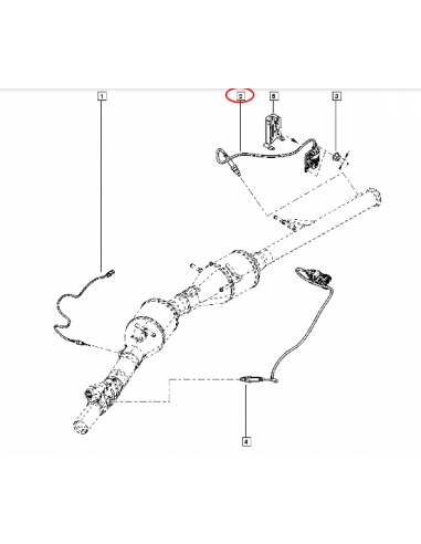 227905433R Sonda lambda ( Sensor NOx ) FIAT / NISSAN / OPEL / RENAULT